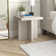 Elna Pedestal End Table