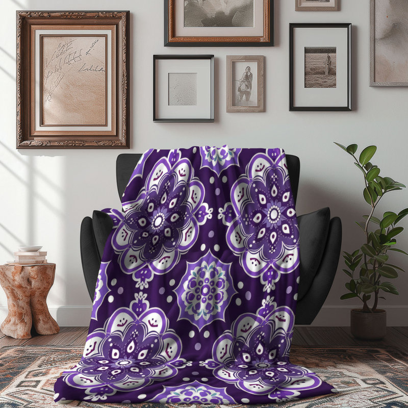 Boho Harmony - 1 Piece Premium Blanket, Twin