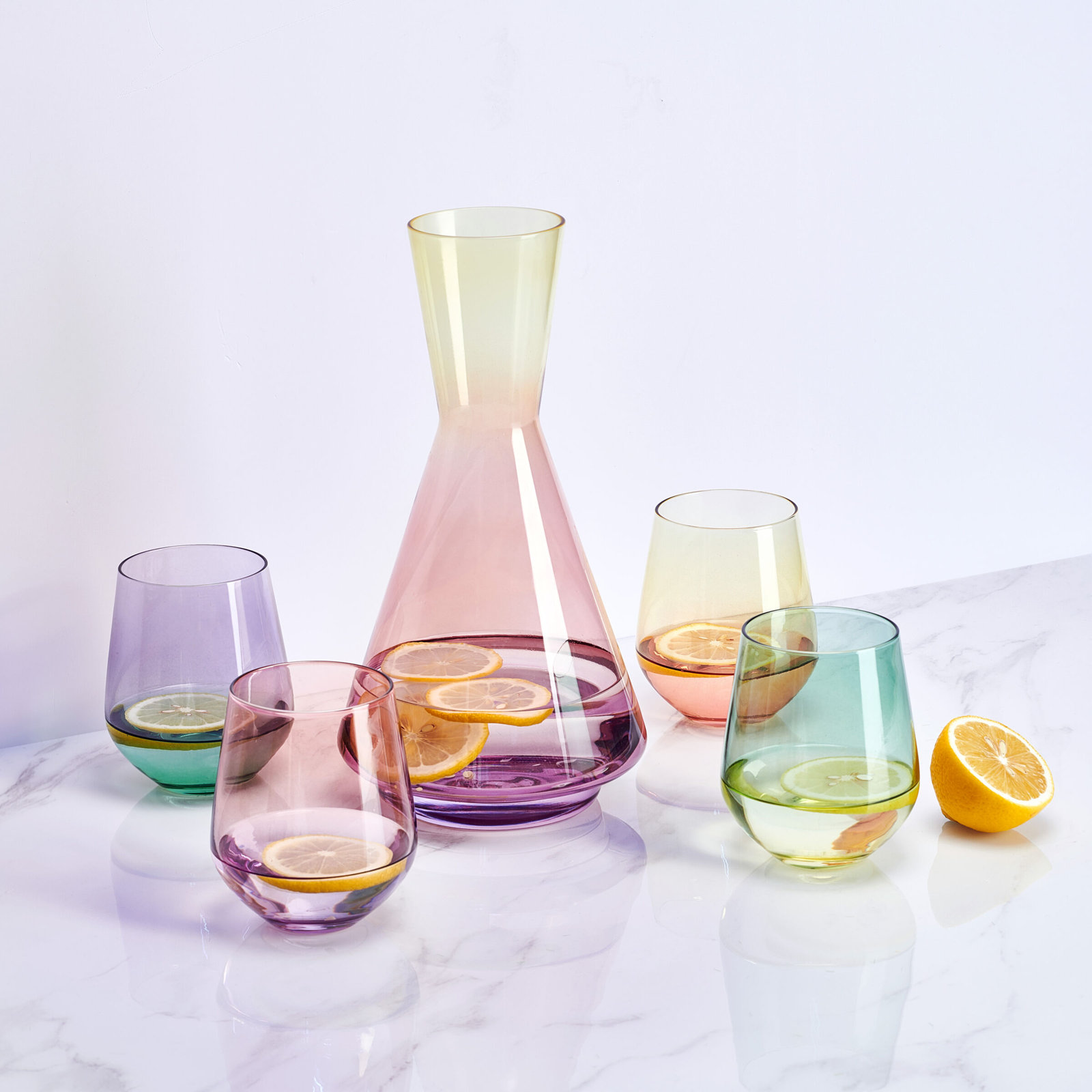Chroma Glass Carafe