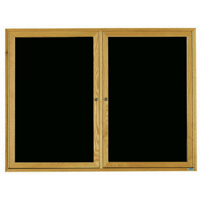 AARCO No Felt Wood Letter Board