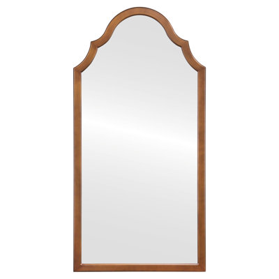 Miroir biseauté pleine longueur patiné