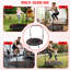 Mini trampoline pliable de 40 pouces avec guidon - capacité de poids de 716 lb, assemblage sans outil - intérieur et extérieur