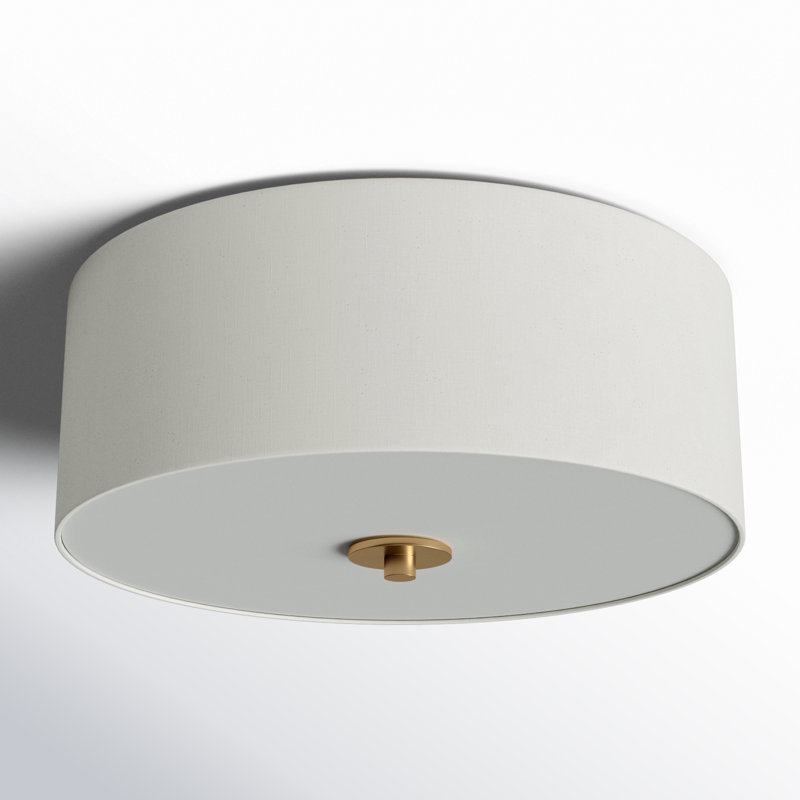 Juna Linen Flush Mount