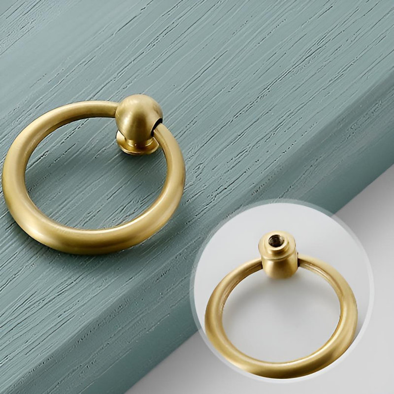 Golden Pure Copper Handle, Cabinet Door Handle
