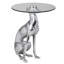Glass Top Figurine End Table-19763772