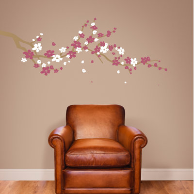 Plants & Flowers Non-Wall Damaging Wall Decal