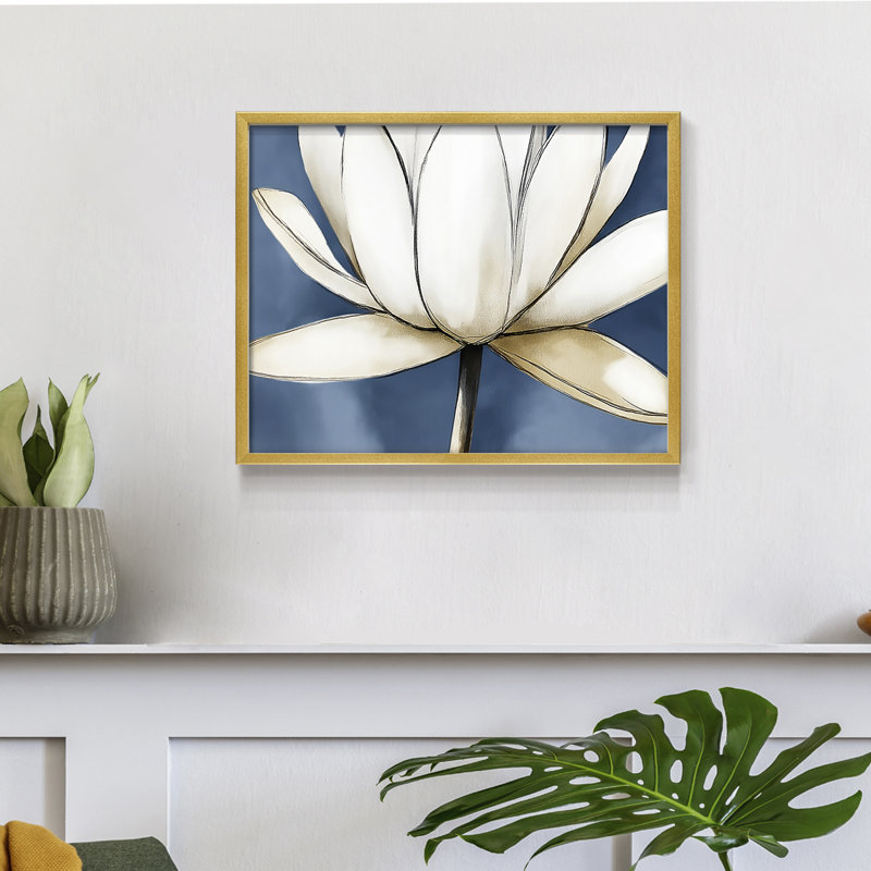Floral Series-XXIV -Framed Print - Restickable