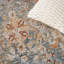 Tapis bleu à bordure Sahar-874877493