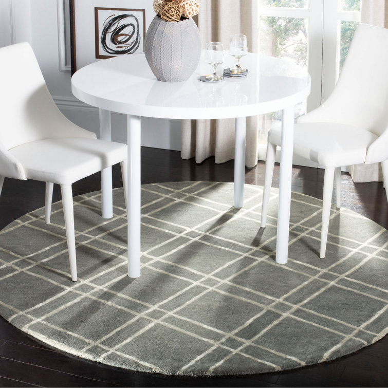 Milroy Hand Tufted Wool Geometric Rug