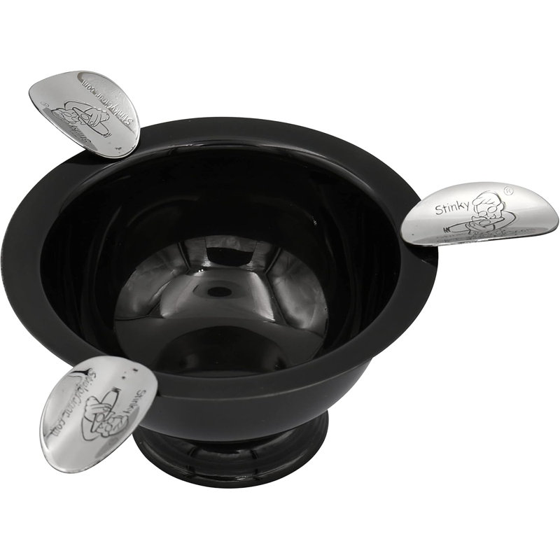Cendrier Stinky, Nickel noir