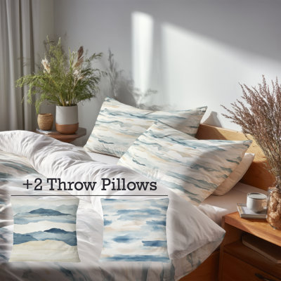 Ensemble de housse de couette Coastal