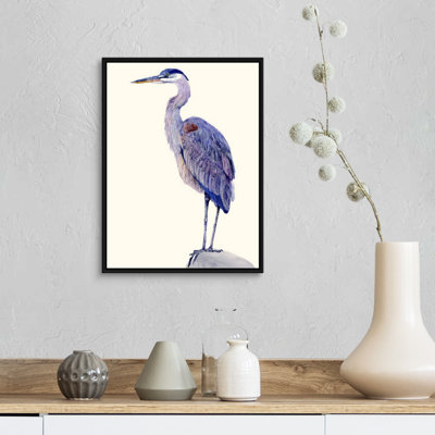 «Heron Study I», art mural sur toile