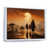 Cadre flottant blanc