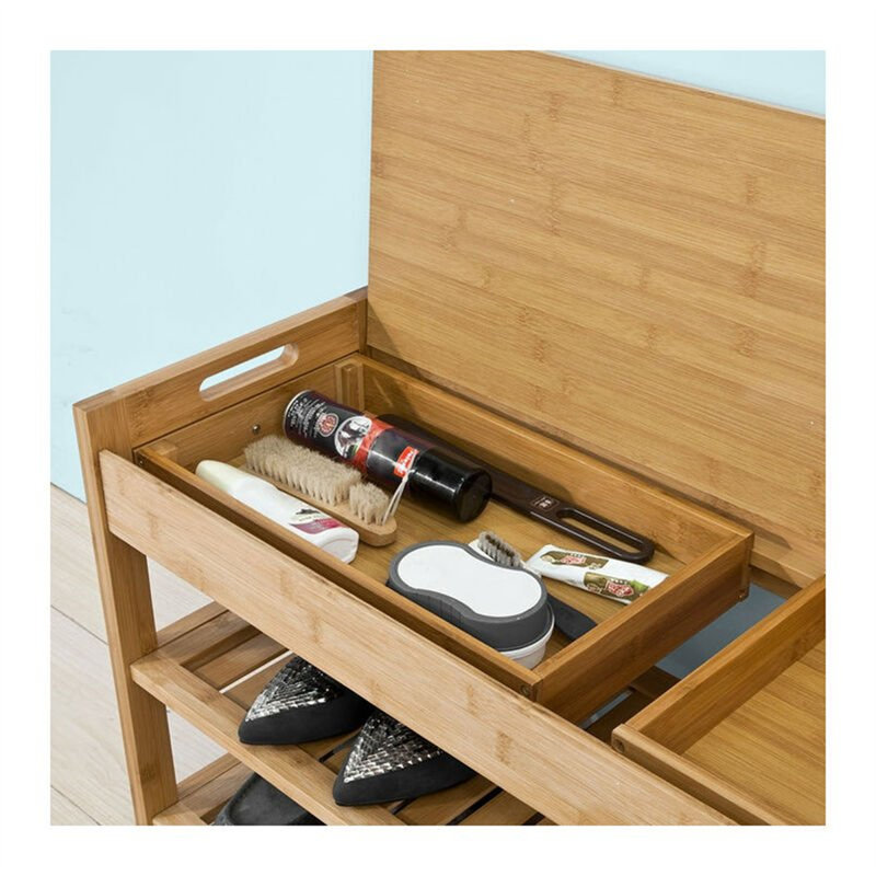 5 Pair Shoe Storage Bench