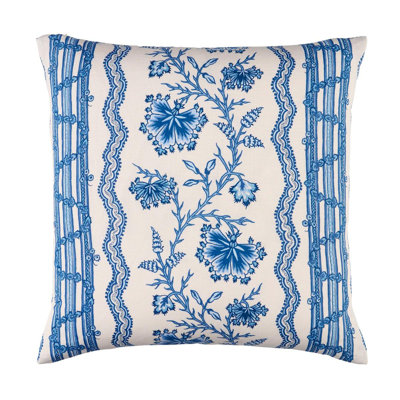 Parvati Floral Stripe Pillow