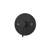 Elegance Rainfall Shower Set with Round Shower Head and Round Valve, Matte Black-121486133