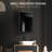 Bathroom Mirror With Storage Shelves Bathroom Wall Cabinet, Black