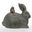 Rabbit and Friend Garden Statue