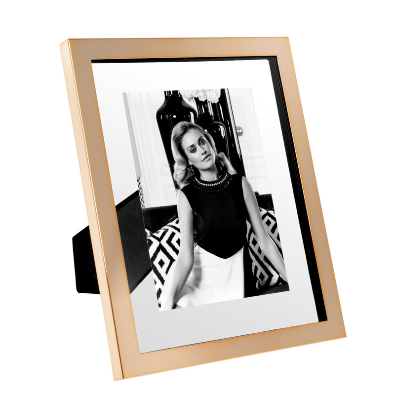 Brentwood Wood Picture Frame, Rose Gold, 5" x 7"