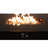 Stainless Steel Fire Pit Table, 43", 50000 , Black Alarm Holder 43" Rectangle, Black, Cover