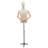 Form Metal Stand Dress Form Adjustable Posture(Linen)-106889058