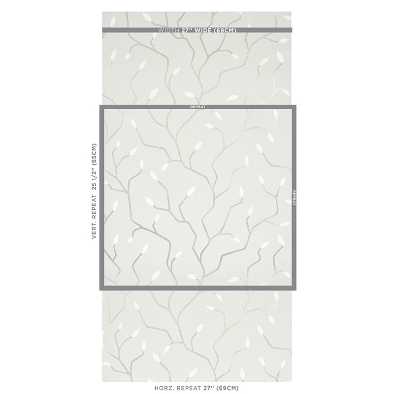 Cymbeline Wallpaper, Silver