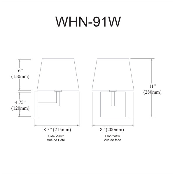 Dimensions du produit