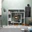 134cm H x 134cm W Geometric Bookcase-2047995506