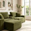 111'' Corduroy Sectional-315147491