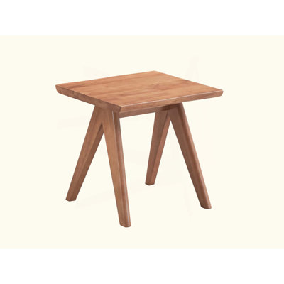 Natural Finish Accent Table, A Timeless Piece For Enhancing Any Interior Decor With Its Rustic Charm And Sturdy Build