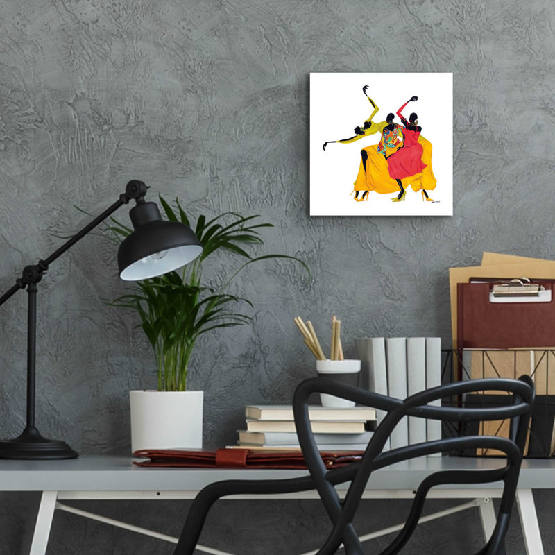 «Go Sally Go» par Shan Kelly, H 12 po x l 12 po x P 0,13 po