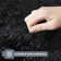 Modern Round Shag Rug in Black – Plush & Elegant