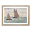 Two Sailboats at Grandcamp by Georges Seurat - Picture Frame Painting-62807777-62807774