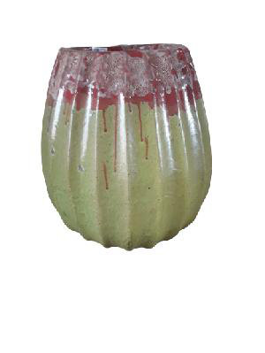 Nazeir Ceramic Pot Planter, 60cm H x 52cm W x 52cm D