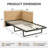 Abdiqani Twin Corduroy Upholstered Daybed-953362759