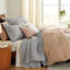 Couvre-lits légers avec motif de tissage de panier Quilts, ensemble de literie à courtepointe douce, couvre-lit Hazel-128731586-128731595