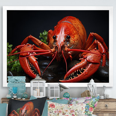 Crayfish Selfie II - Animals Wall Art Living Room