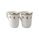 Royal Copenhagen Star Fluted Christmas 11.159 oz. Mug