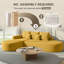 3 Seater Fabric Corner Sectional-1507353136