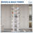 7 Tier Swiveling Shoe Rack Tower, 360° Revolving Free Standing Shoe Organizer, Vertical Round Turning Shoes Display for Entryway-627812467