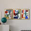 «Colorful Shapes II», reproduction encadrée de qualité supérieure - prête à être accrochée-1949687011-1949687036