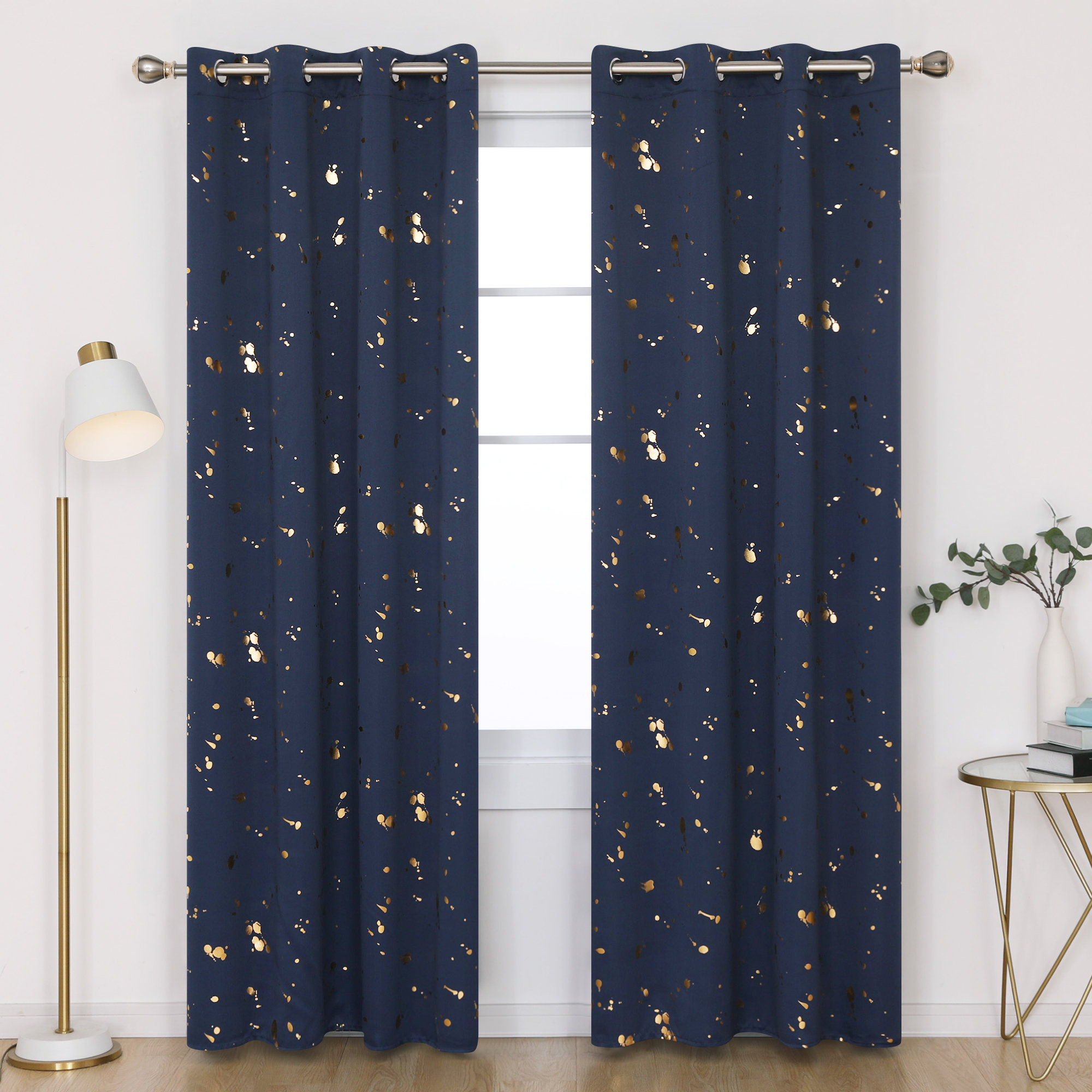 Mercer41 Girlie Polyester Blackout Curtain Pair & Reviews | Wayfair