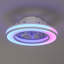 42cm Multi-Colors Ceiling Fans With Dimmable LED Lights, Remote Control, 6 Speed, Dimmable 3000K-65