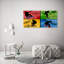 Bike And Skateboard - Wrapped Canvas Print