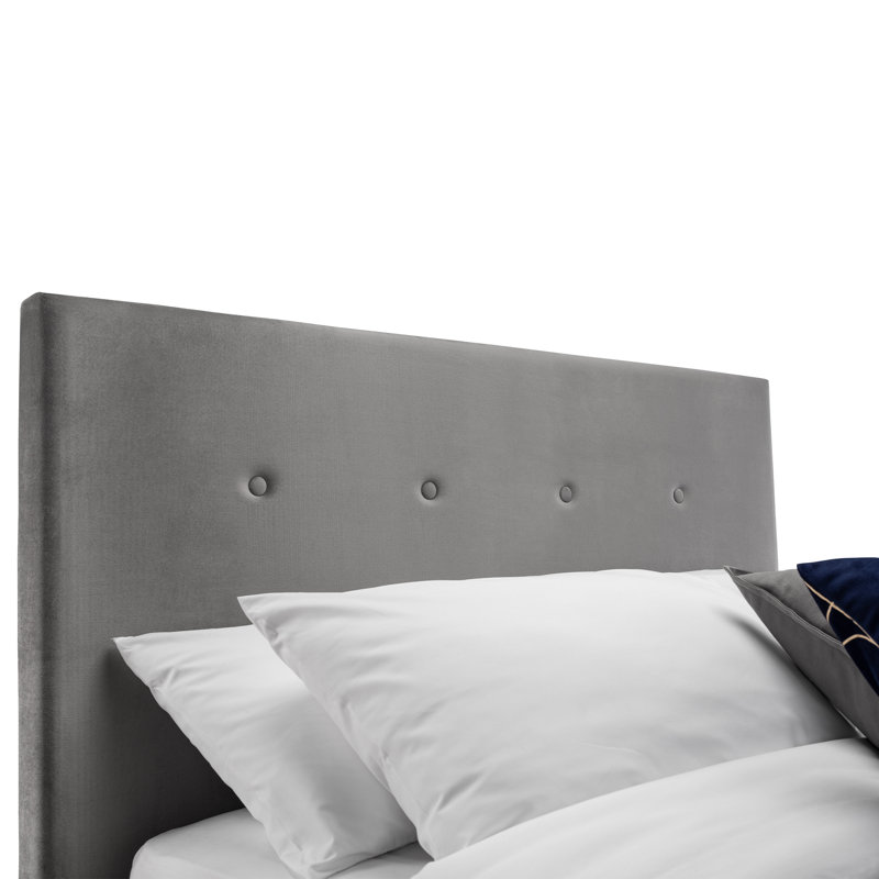 Upholstered Ottoman Storage Bed with Mattress, Kingsize (5')