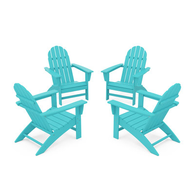 POLYWOOD Vineyard Adirondack Conversation Set