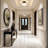 Chelsea 1-Light Flush Mount - Black-109883190
