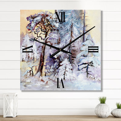 Metal Wall Clock