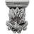 Endurathane Rose Corbel, 8 1/2"W x 5 1/4"D x 11 3/8"H, Factory Primed