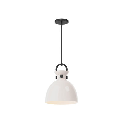 Luminaire suspendu en forme de dôme à 1 lumière Tinka